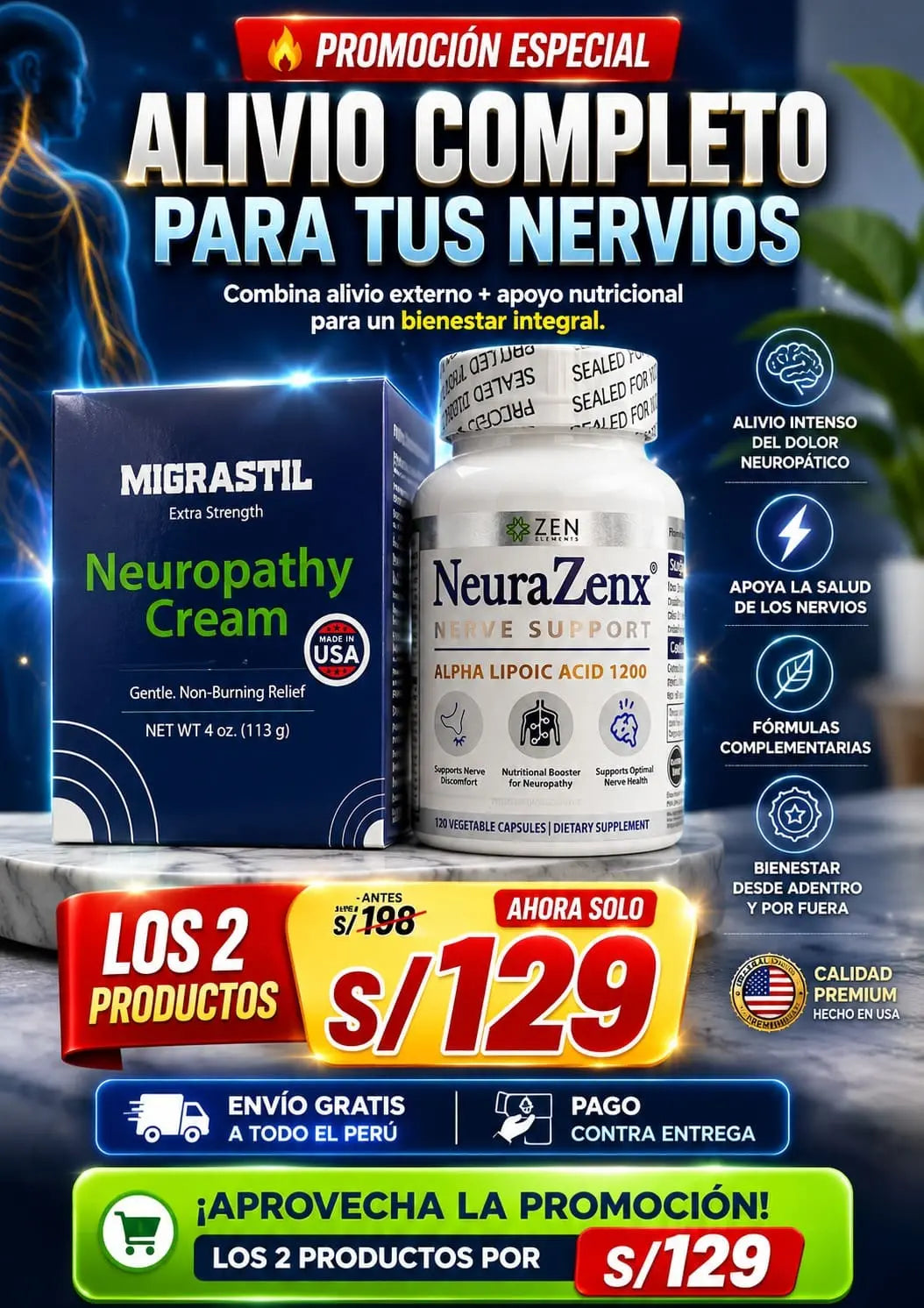 PACK CONTRA LA NEUROPATHY
